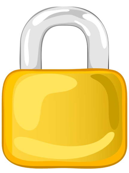 gold lock